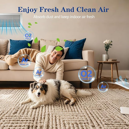 Air Vent Filters, MERV 8 Electrostatic Air Filter Roll, Rv Ac Vent, - Image 7