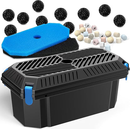 Antfraer Pond Filter Box, Outdoor Water Garden Filter Case by Antfraer