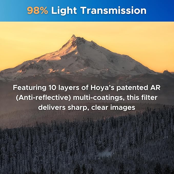 Hoya NXT Plus 72mm UV Filter — Schott B270 Clear Glass - Image 4