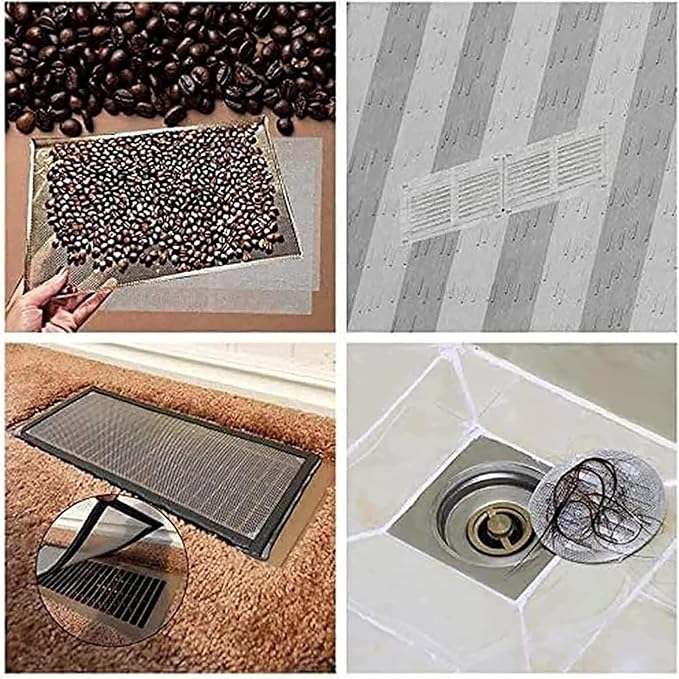 304 Stainless Steel Woven Wire Mesh, Fine Metal Screen, Rust-Resistant Filter - Image 6
