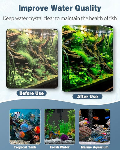 Pawfly 6 Pack Aquarium Bio Sponge Fitler Media, 6.3" x 5.5" x 0.8" Cut-to-Size - Image 4