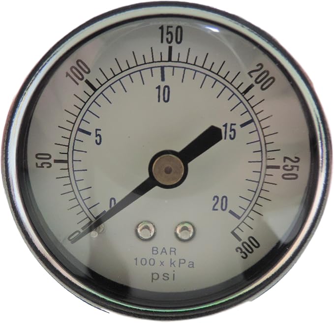 Heavy Duty Compressed AIR Filter Regulator Combo Piggyback, Metal Bowl - Image 6