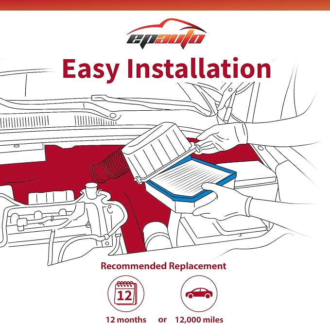 EPAuto GP600 Engine Air Filter, Replacement - Image 4