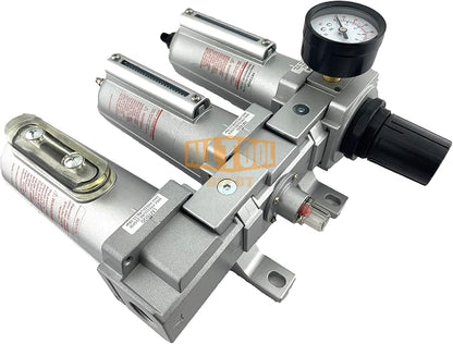 1/2" NPT HEAVY DUTY Industrial Grade Filter Regulator Coalescing Desiccant - Image 4