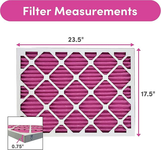 Colorfil 18x24x1 Air Filter | Made in the USA | Color Changing | Remove Cat and - Image 2