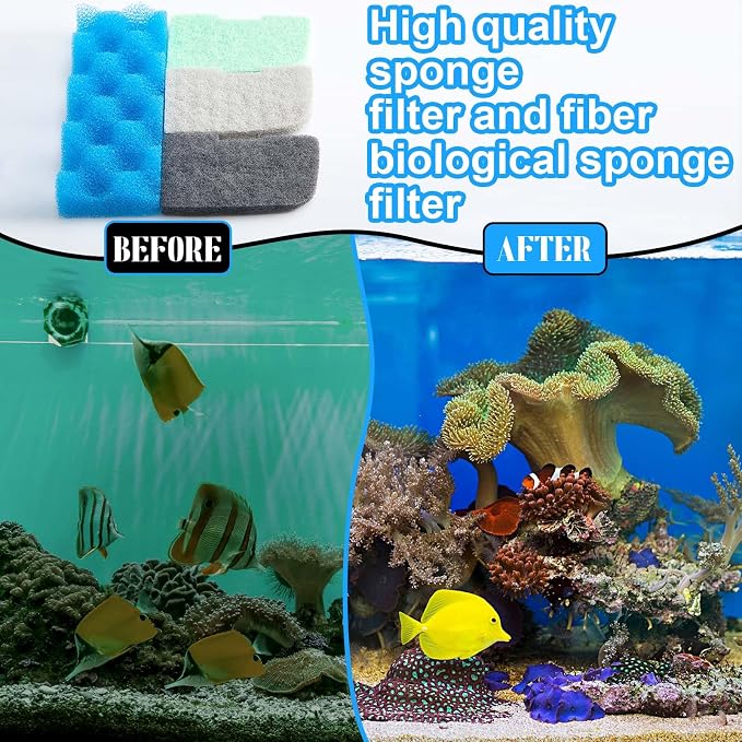 40 Pcs Replacement Filter Media Kit Compatible - Image 3