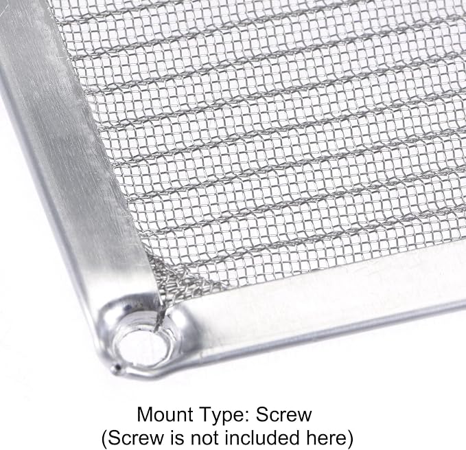 MECCANIXITY 120mm Computer Fan Filter Grills Stainless Steel Mesh Dustproof - Image 4