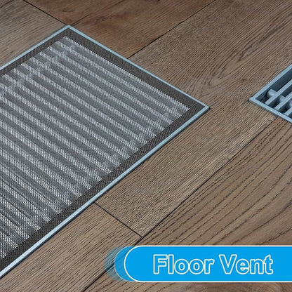 PATIKIL 4"x10" Magnetic Vent Cover, 6 Pack Floor Wall Air Registers Cover - Image 6