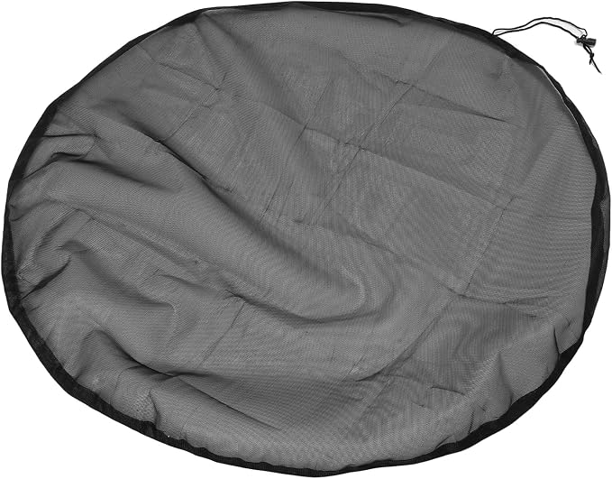Rain Mesh Cover, Mesh Cover for Rain Barrels, Drawstring Leaf Filter Water - Image 4