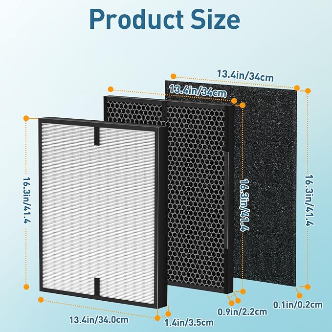 12 Pack 3000 Air Replacement Filter, Compatible - Image 6