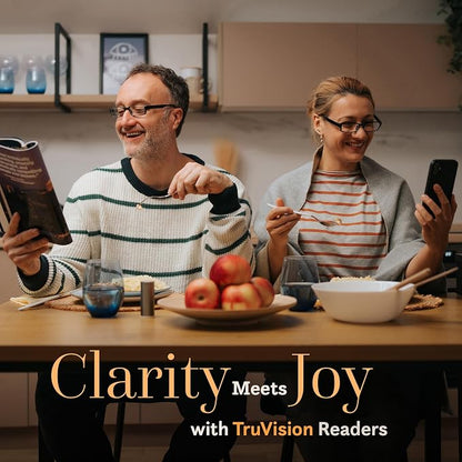 TruVision Readers Reading Glasses, Comfort Spring Hinges - Image 7