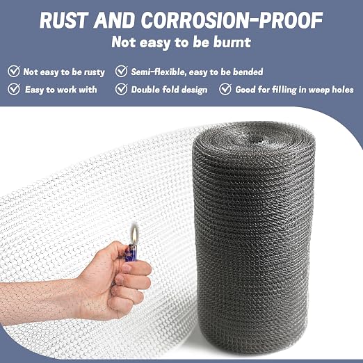 12" X 50 ft 304 Stainless Steel Mesh, Wire Mesh - Image 6