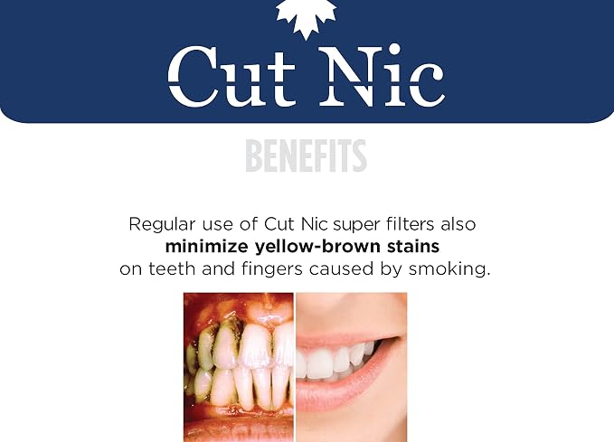 Cut-Nic 8 Hole Easy Draw Disposable Cigarette Filters - Image 6