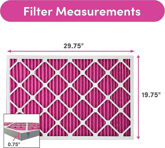 Colorfil 20x30x1 Air Filter | Made in the USA | Color Changing | Remove Cat and - Image 2