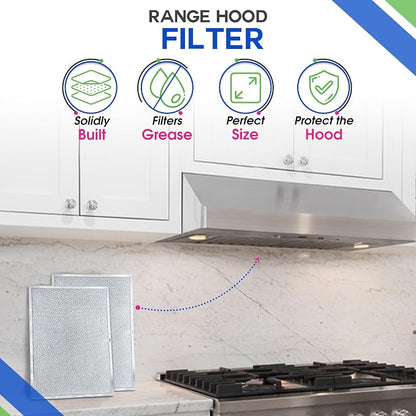 Bagean Stove Hood Vent Filter 11.8" x 17.35" BPS1FA36 Compatible - Image 2