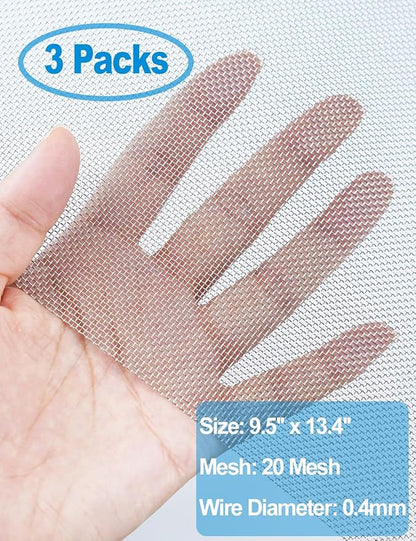 3 Pack Wire Mesh Screen 13.4'' x 9.5'' - Image 4