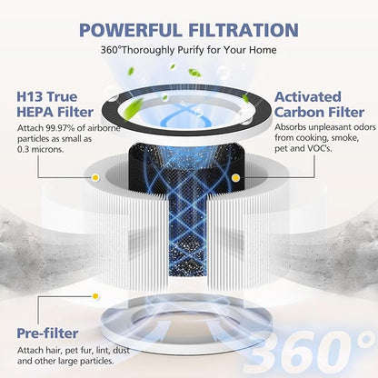 2-Pack H13 Filter Compatible - Image 2