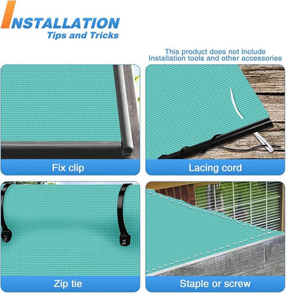 TANG Sun Shade Fabric Roll 8'x19' Shade Cloth - Image 5