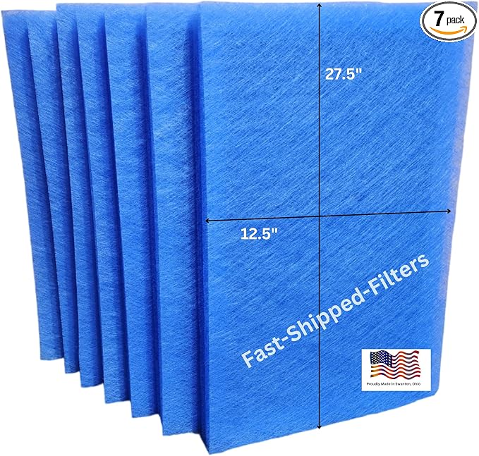 Fast-Shipped-Filters 7 Pack Replacement Filter Pads Compatible by Unknown