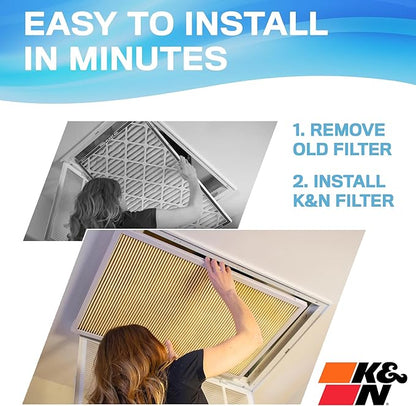 K&N 12x20x1 HVAC Furnace Air Filter, Lasts a Lifetime, Merv 11, the Last HVAC - Image 5