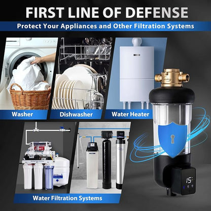 iSpring WSP500ARJ Spin-Down Sediment Water Filter, Upgraded Jumbo Size - Image 4