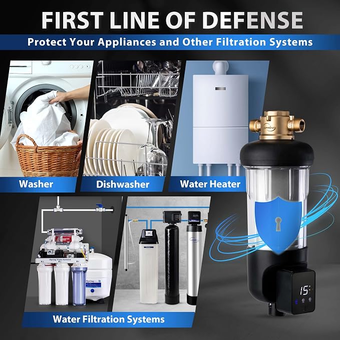iSpring WSP200ARJ Spin-Down Sediment Water Filter, Upgraded Jumbo Size - Image 4