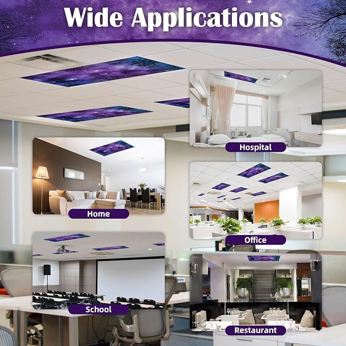 4 Pcs Fluorescent Light Covers - Image 6