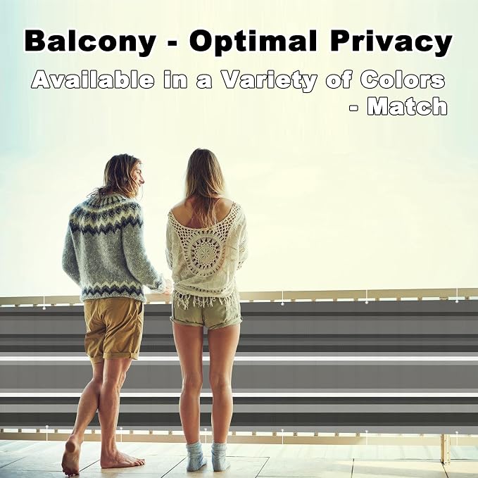 Fence Privacy Screen 4.3' x 19.7' UV-Resistant Visibility Reduction Privacy - Image 2