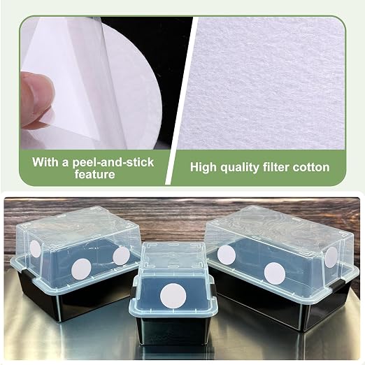 48 Pcs 2.5" Monotub Adhesive Filter Disks-2MM Thick Monotub Filter - Image 5