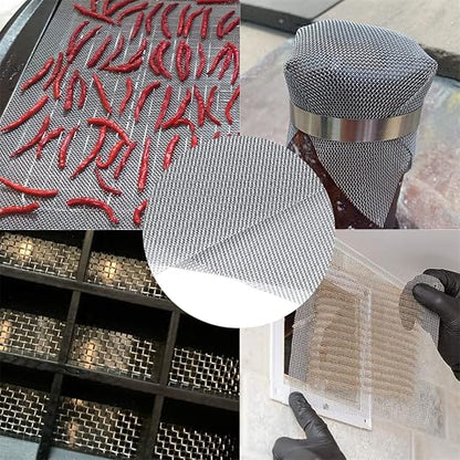 Wire Mesh Sheets Stainless Steel Woven Meshes Screen Filter Panels Vent Metal - Image 4