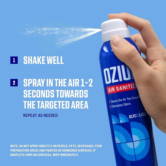 Ozium 8 Oz. Air Sanitizer & Odor Eliminator - Image 6