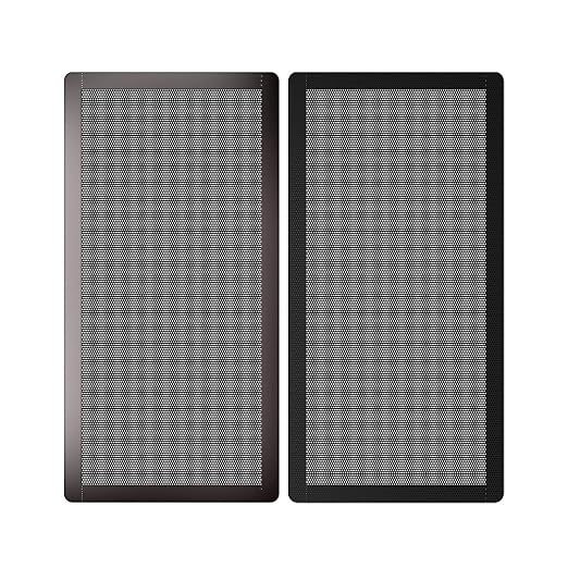 140mm Fan Filter, HFEIX Computer Case Dustproof Magnetic Frame Mesh Black 2Pack by HFEIX