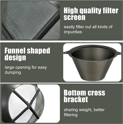 30 Pcs Paint Filter 100 mm Plastic Paint Strainer - Image 3
