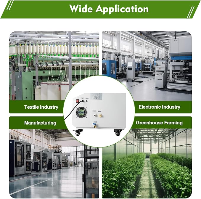 Ultrasonic Industrial Agricultural Humidifer, 0.79Gal/H Smart Commercial - Image 9