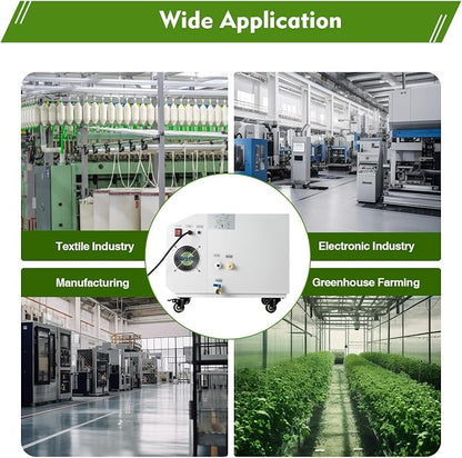 Ultrasonic Industrial Agricultural Humidifer, 0.79Gal/H Smart Commercial - Image 9