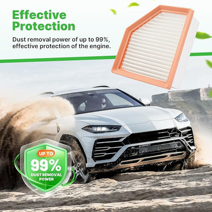 Engine+Cabin Air Filters Set Fit - Image 3