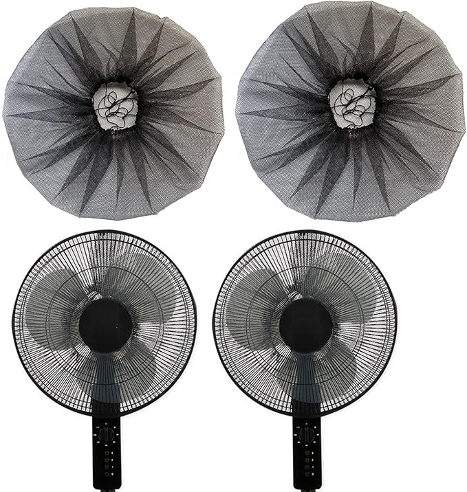 2 Pack - 18" Fan Safety Protection Cover, Kid Children Baby Finger Protect Fan by CODEAR