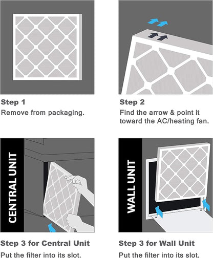 Aerostar 14x18x2 MERV 8, Pleated Air Filter, Box of 6, Made in the USA - Image 6