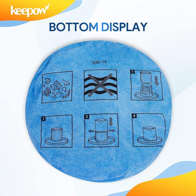 KEEPOW 10 Pack VRC2 Cloth Filter Compatible - Image 7