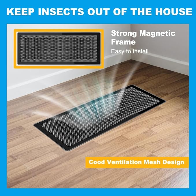 4 PCS DIY Magnetic Vent Covers-13.8" x 11.8" Customizable Air Register - Image 5