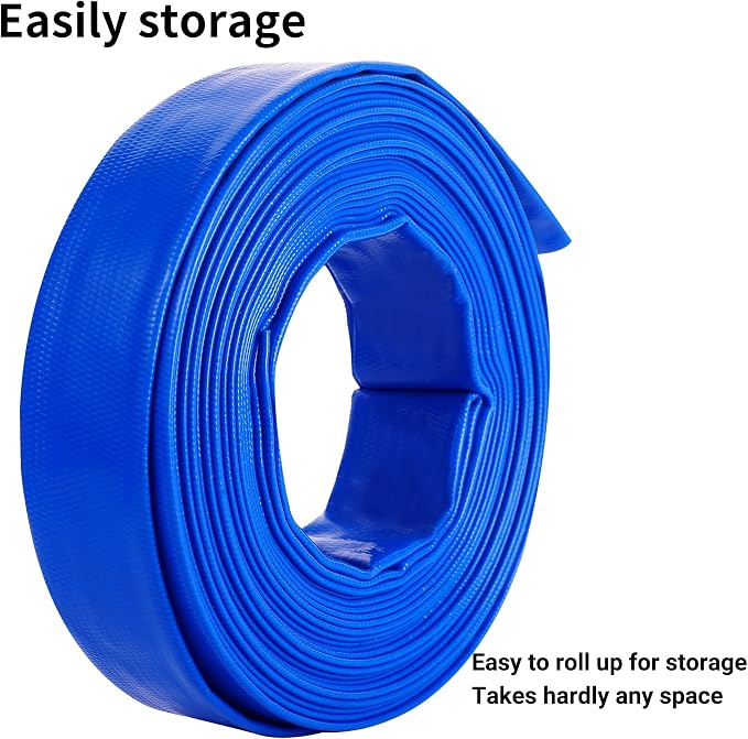 1-1/2" x 100 FT Pool Backwash Hose, - Image 6