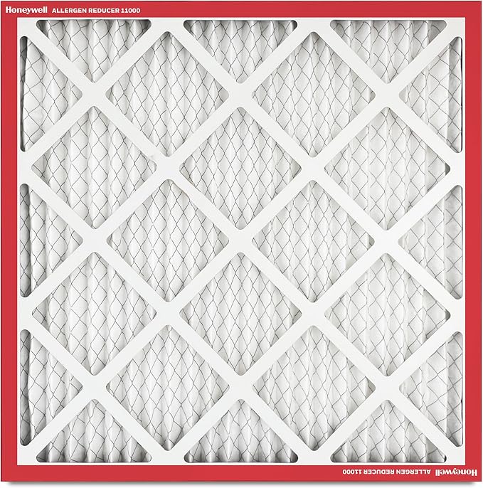 Honeywell 24x24x1 MERV 11 Allergen Reducer 11000 Electrostatic Pleated HVAC AC - Image 2