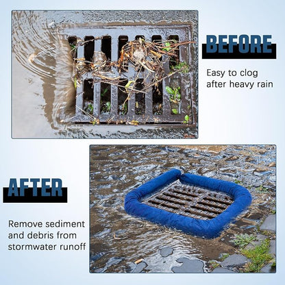 2 Pcs Sediment Filter Erosion Control Blanket Silt Fence Sock - Image 4