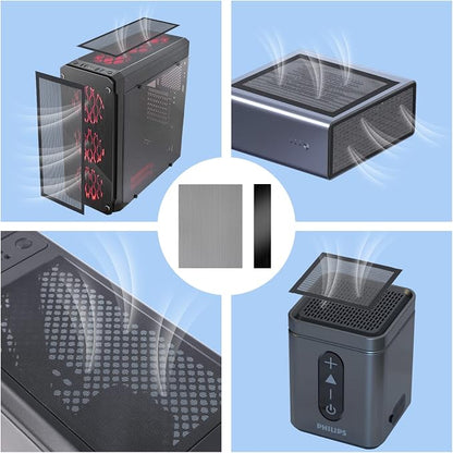 400x300mm DIY PC Case Dust Mesh Filter, PVC Dustproof Mesh Filter Cover - Image 6