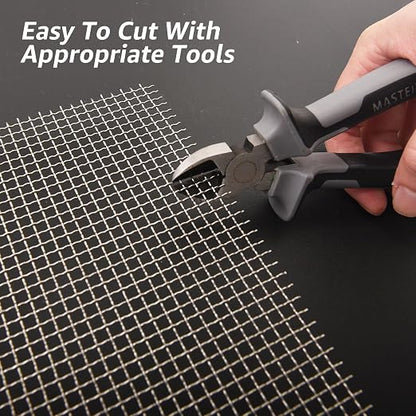 2 Pack 12"x24" Wire Mesh, 5 Mesh Crimped Stainless Steel Mesh, Never Rust - Image 3