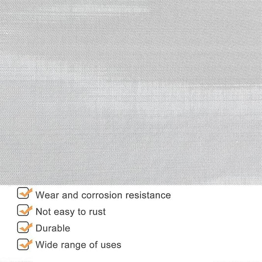 Stainless Steel Wire Mesh Panel 100 Mesh, 304 Woven Metal Screen Cloth - Image 2