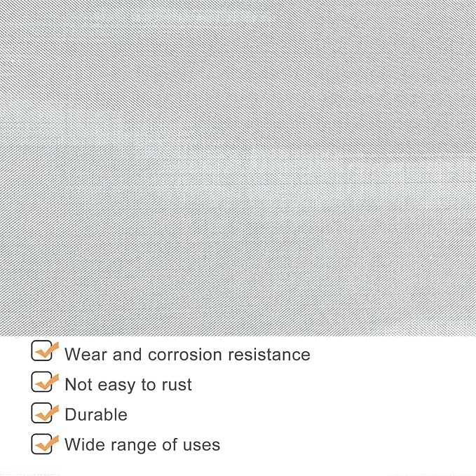 304 Stainless Steel Dual Mesh Screen Roll 60/120 Mesh, Fine Metal Filter Cloth - Image 3