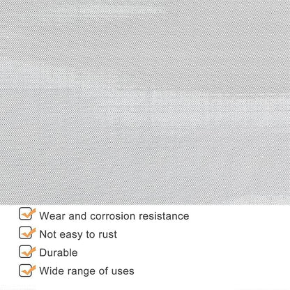 304 Stainless Steel Dual Mesh Screen Roll 60/120 Mesh, Fine Metal Filter Cloth - Image 3