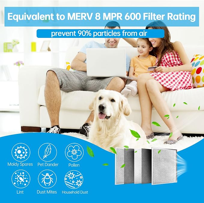 UBeesize 24x30x1 Reusable Electrostatic Air Filter HVAC AC Furnace Filter - Image 6