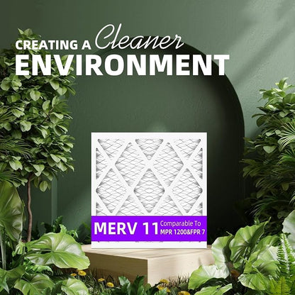 14x30x1 MERV 11 MERV 11 Pleated Air Filter MPR 1200 & FPR 7, Furnace Air Filters - Image 6